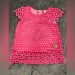 Hot pink Juicy couture dress 6-9M